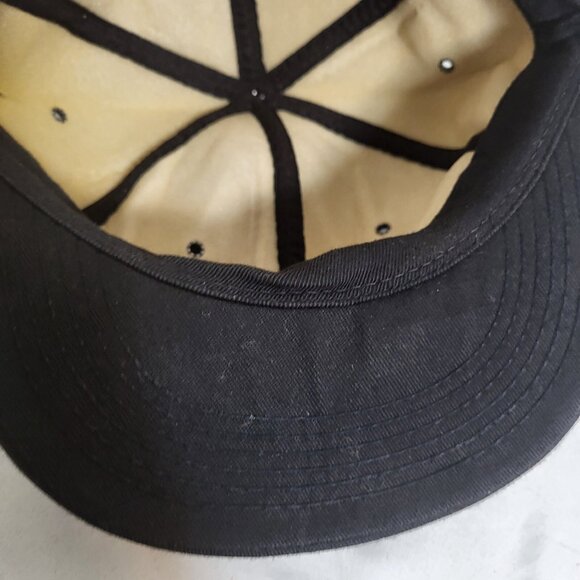 Ferguson Supply Hat Snapback Vintage 80s Cap Trucker K-Brand Blk Canada Made - Picture 8 of 13
